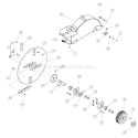 ChipperáHousingáAssemblyá(74857-00) Diagram and Parts List for CH123DH 7812086 Bear Cat Chipper Shredder